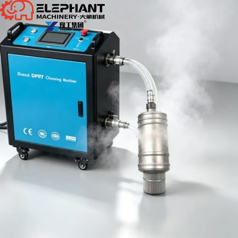 Non-disassembly DPF Cleaning System, Workshop Diesel Particulate Filter Cleaning Machine Without Removing DPF