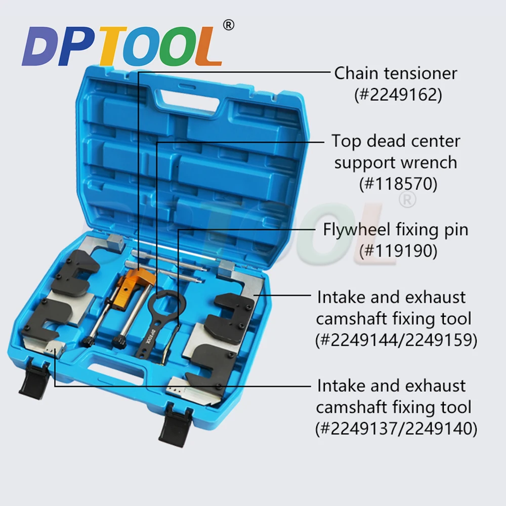 Engine Timing Tool For BMW M3 M5 N63 S63 Camshaft Tension Locking Alignment Tool equal OEM 2249163 118570 119190 2249144 2249159