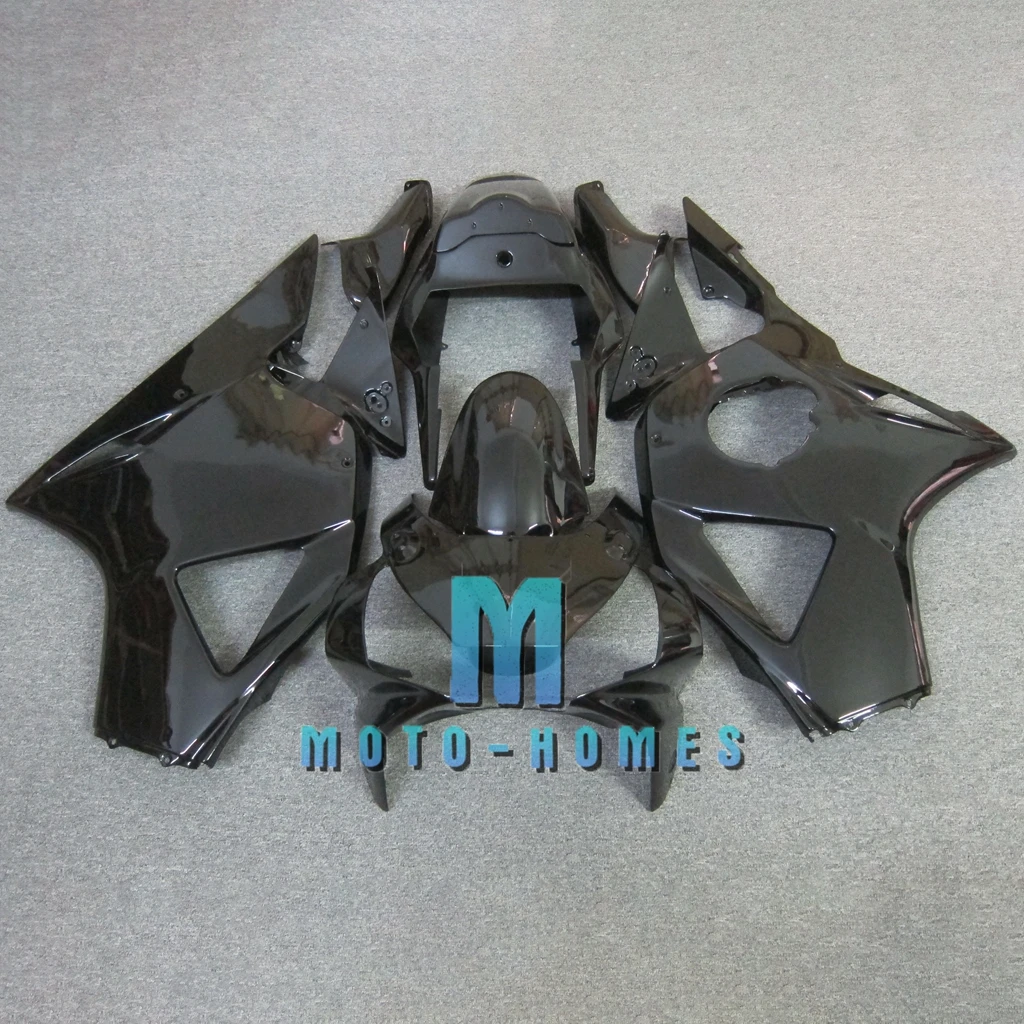 Free Custom CBR 954RR 02 03 Fairing Set for Honda CBR954RR 2002 2003 954 New Style Injection Mold Rebuild Bike Glossy Black