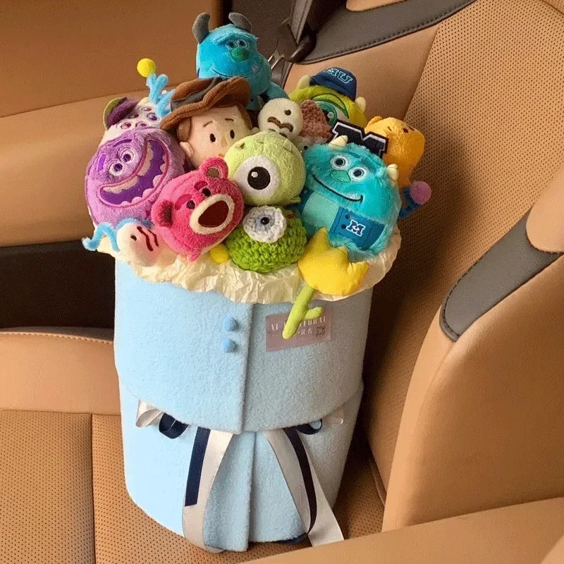 new Toy Story Monsters University Lotso Creative Plush Flower Bouquet for Your Girlfriend\'s Holiday Gift