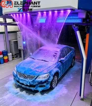 Commercial Touchless Car Wash Equipment For Car Repair 18.5KW Fan Dry System Contactless Automatic Car Wash Machine