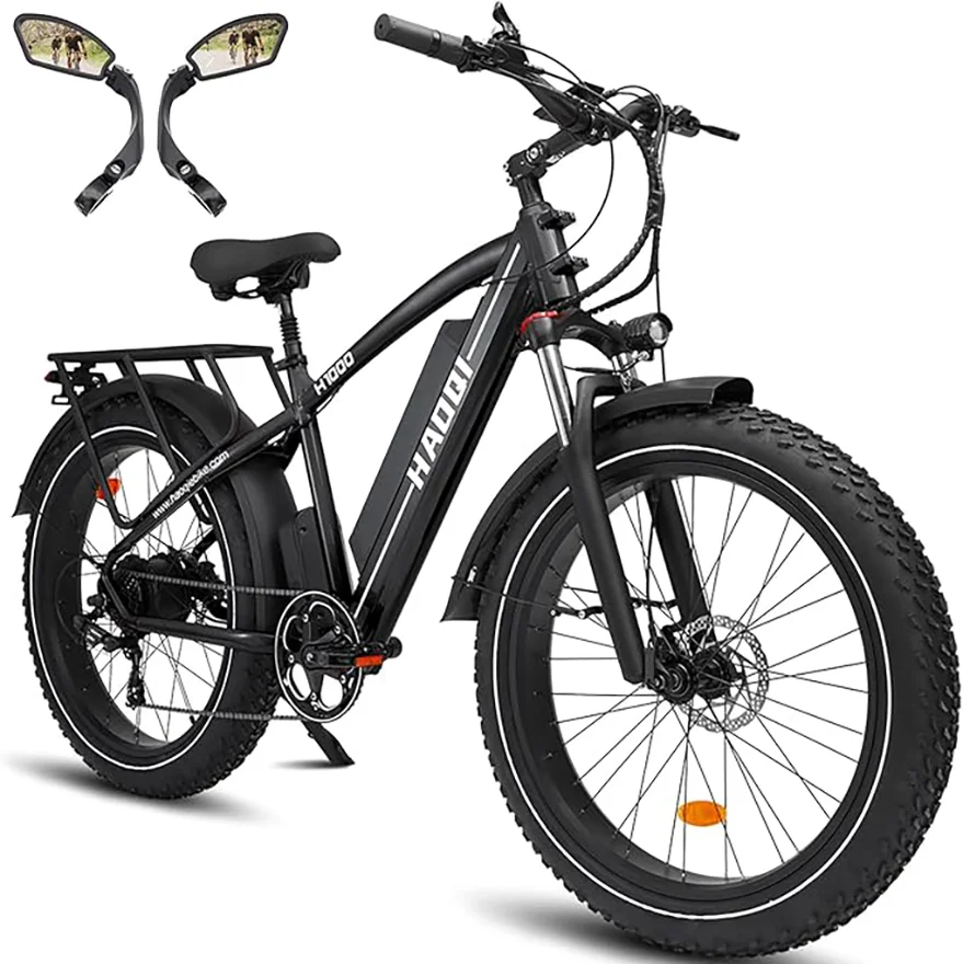 HAOQI Leopard Pro adult E-bike 750W 48V  commute Electric Bike,26-inch tire city ebike image 1
