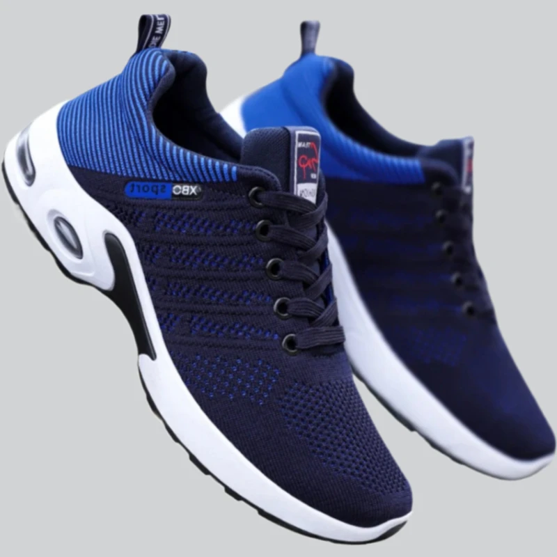 

Men's Designer Mesh Sneakers Lace-Up Male Outdoor Sports Tennis Shoe Professional Running Shoes For Men Lightweight