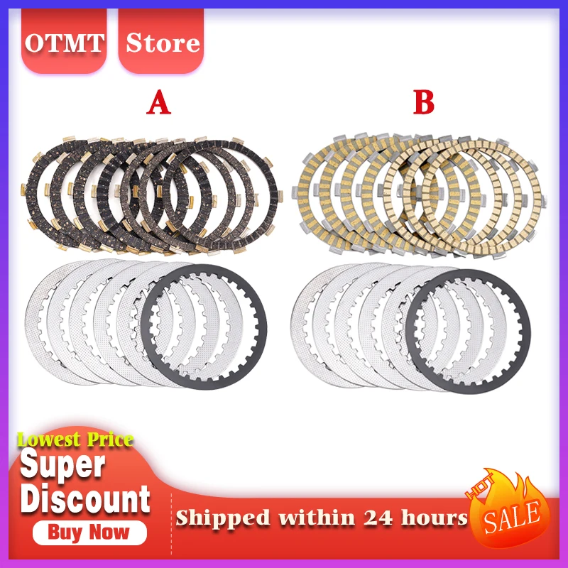 

Комплект фрикционных дисков сцепления мотоцикла и стальных пластин для KTM RC250 RC390 RC 250 390 Duke Adventure 90232011000 90232211000