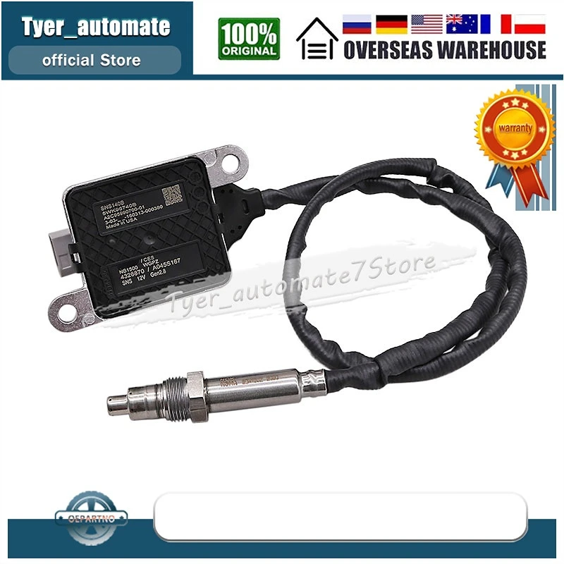 NOx Nitrogen Oxide Sensor 4326870 5WK96740B For Cummins 11.9L 15L ISX 2013-2018