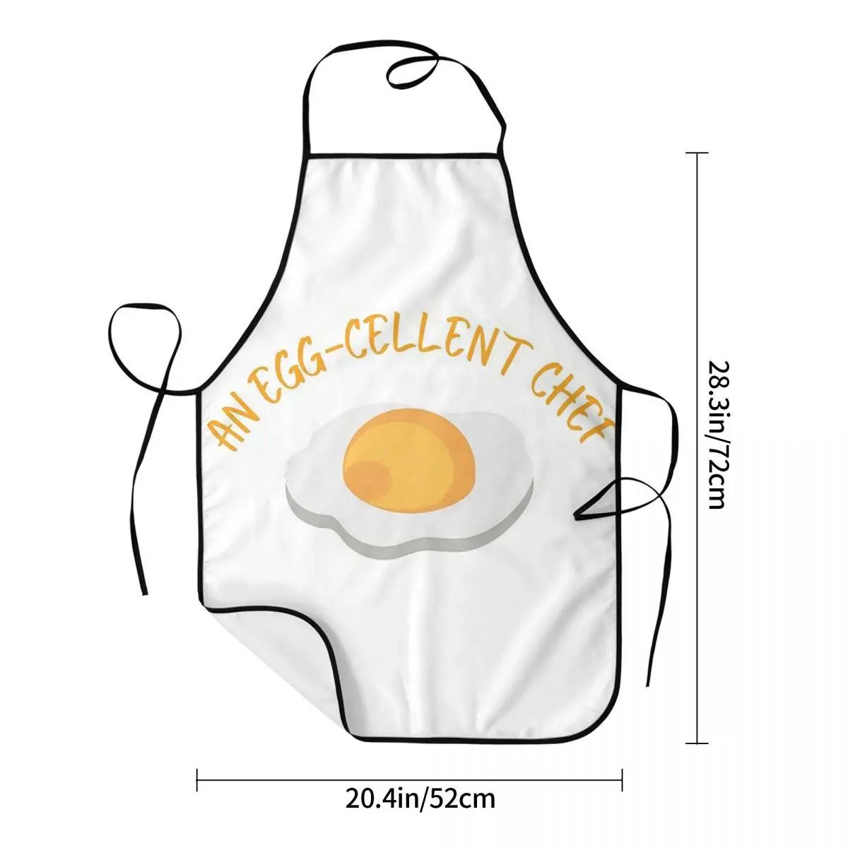 An Egg-delantales de Chef cellent, cocina de Chef, Tablier, babero impermeable, limpieza de cocina, Pinafore para mujeres y hombres, jardinería