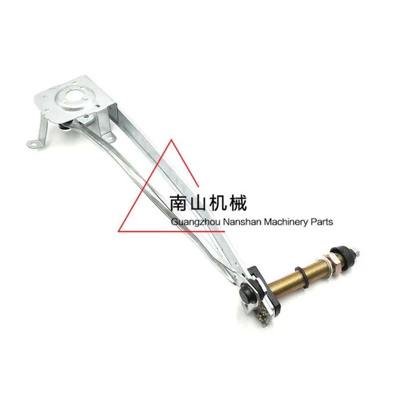 

Wiper Motor Bracket Arm Linkage Rod Excavator Digger Black For Doosan Dx150/215/260/380/500