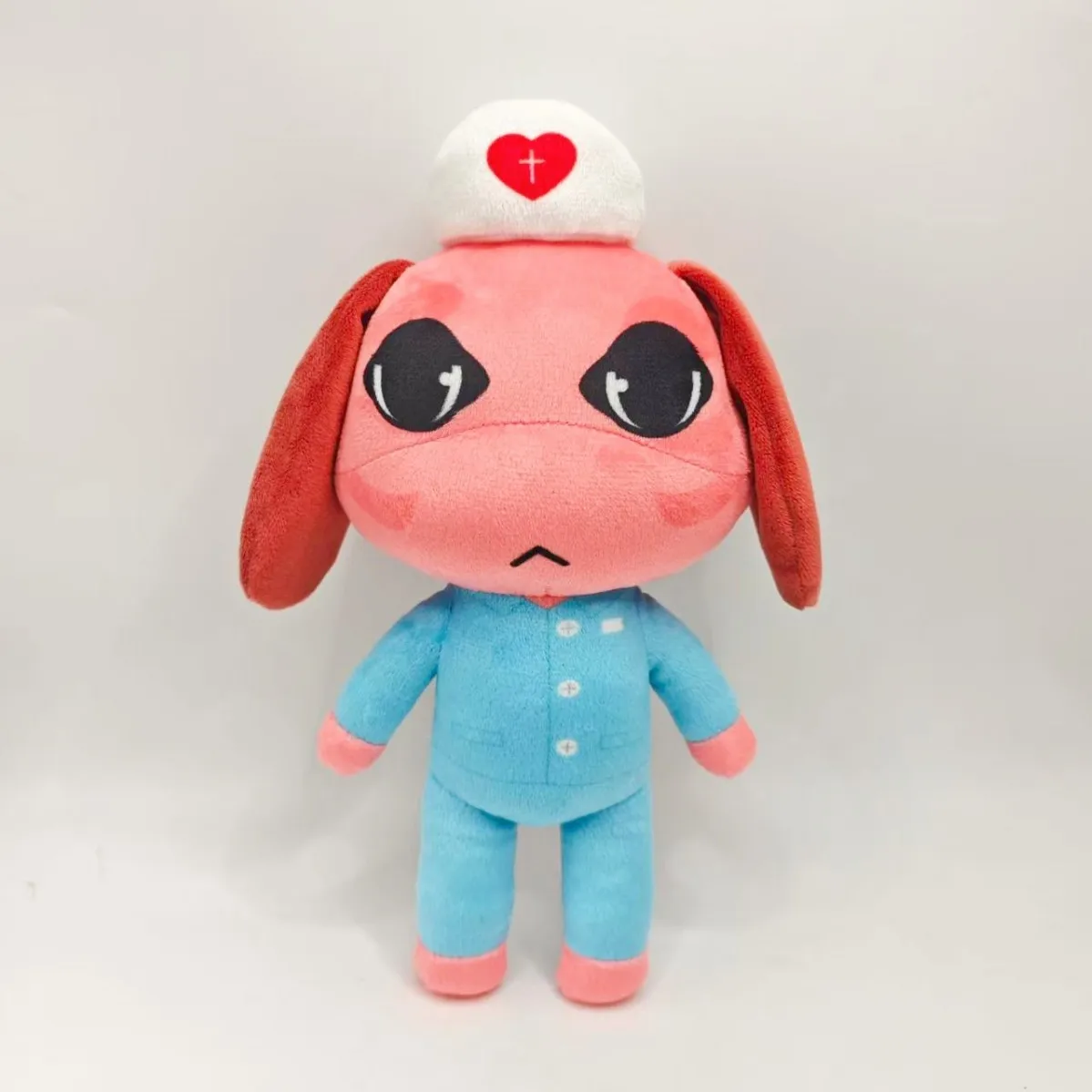 Shopkeeper Nurse Animal Hospital Plush New Year Ornament for Home Store Tabletop Decor Suitable as a Gift for Fans of Horror Gam