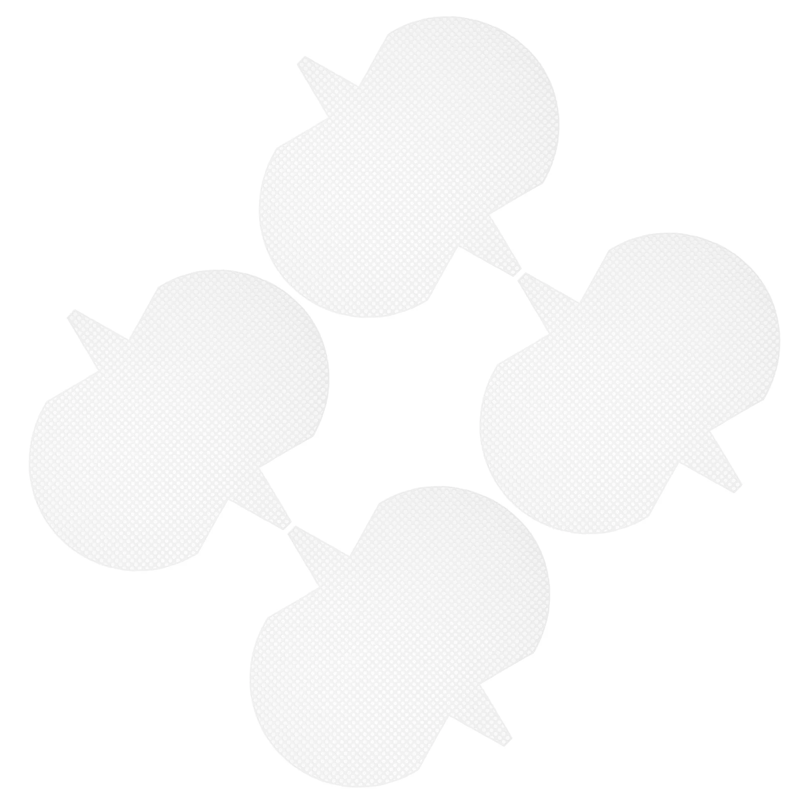 

4Pcs Cross Stitch Canvas Sheets Plastic Mesh Kit DIY Bag Weaving Material Quilting Sewing Sheets for Embroidery Craft