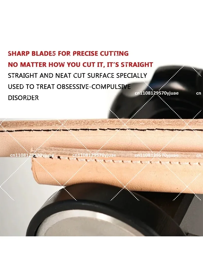 DIY Leather Cutting Machine Manual Trimming Dividing Tool for Bag Making Leather Craft Supplies