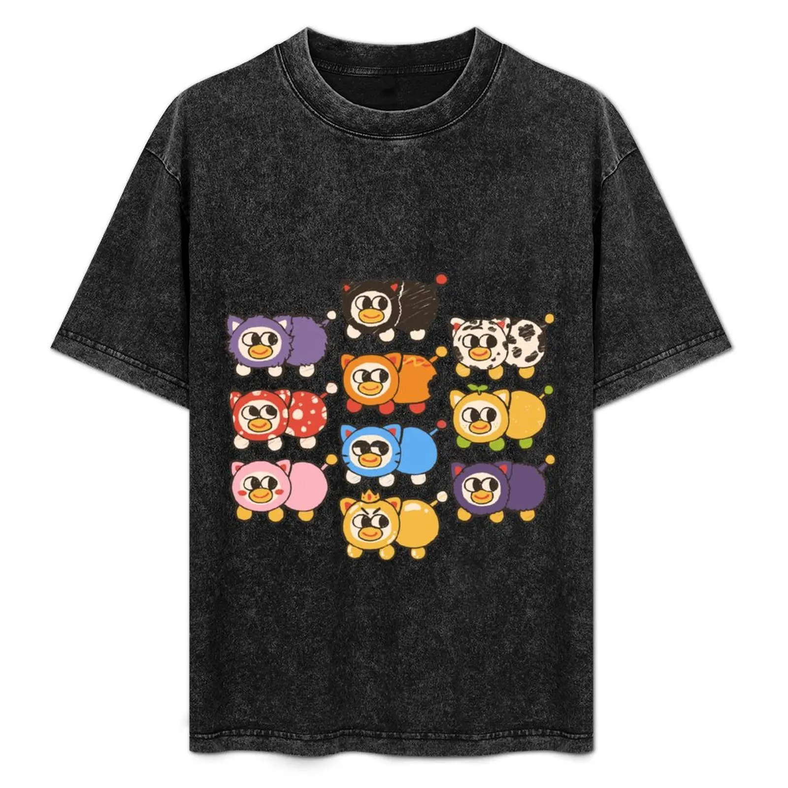 peepy pattern T-Shirt Sporty Casual Quick Dry T-Shirt