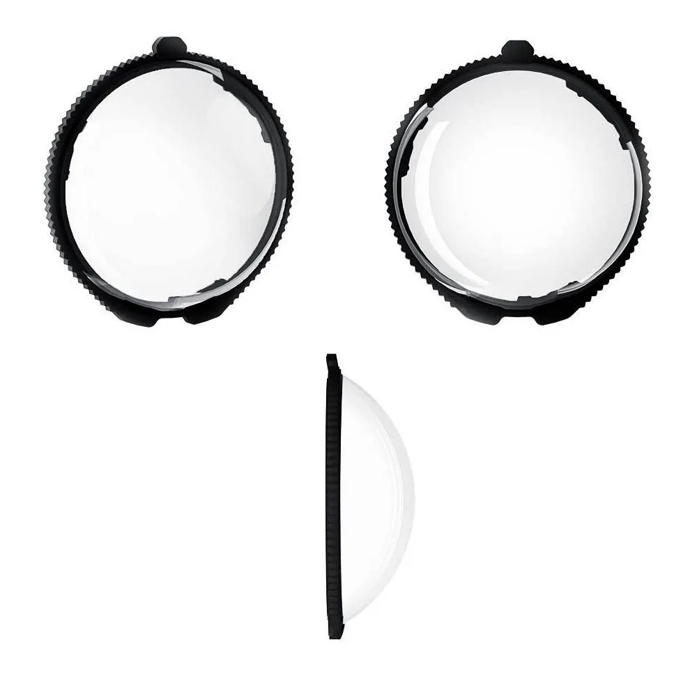 1 Set Protective Mirrors Suitable for Insta360 X5 Made from High-transparency PC Material Optical Clarity Guaranteed 