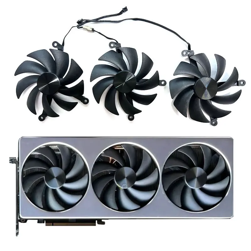 Ventilador de repuesto para tarjeta gráfica LENOVO GeForce RTX4080 4090 LEGION, 95MM, 3 ventiladores, nuevo, CF1015U12D