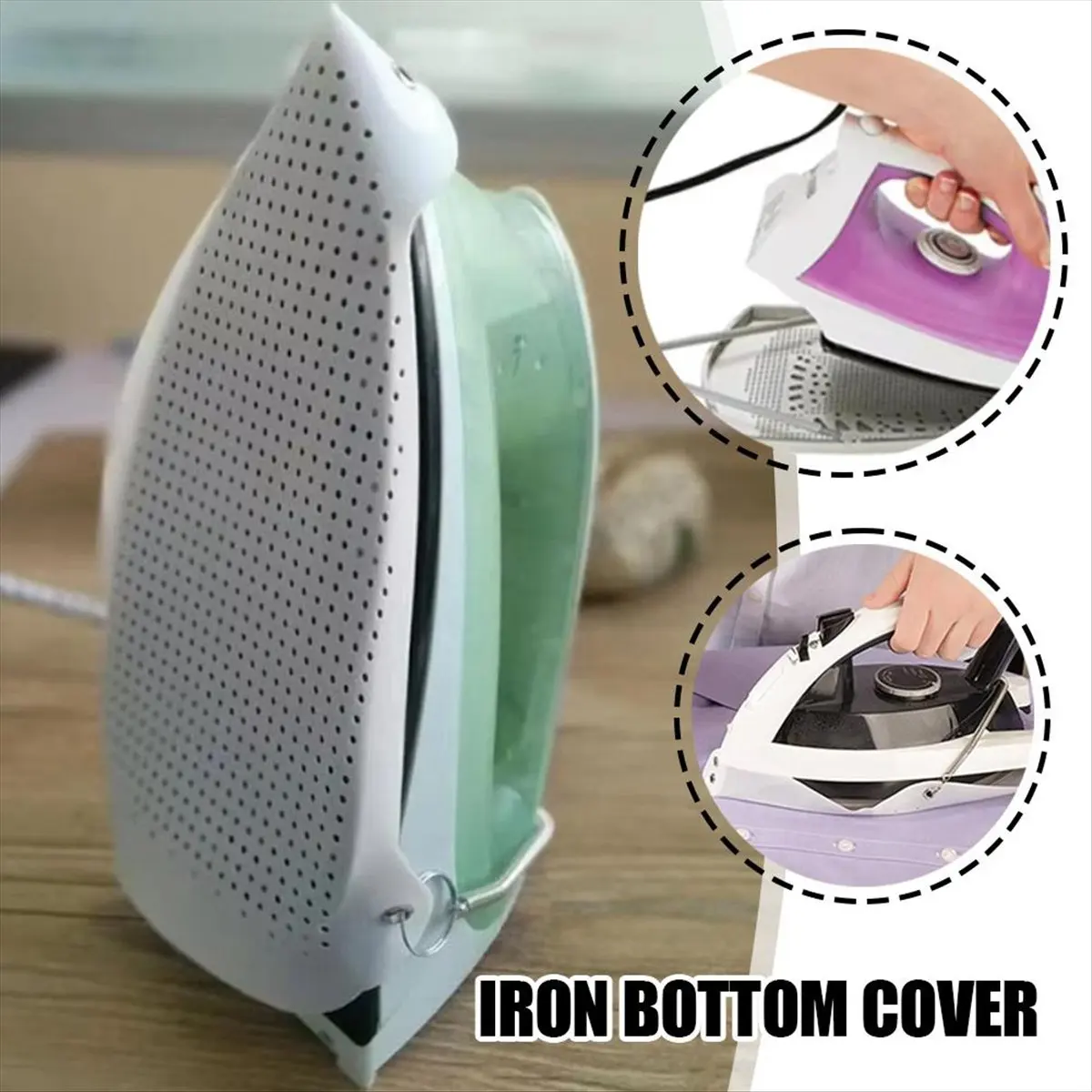 AA77 NEW Universal Iron Protective Cover Shield, Iron Board Shoe Covers, to Protect Clothes, Electric Irons Protector Pads