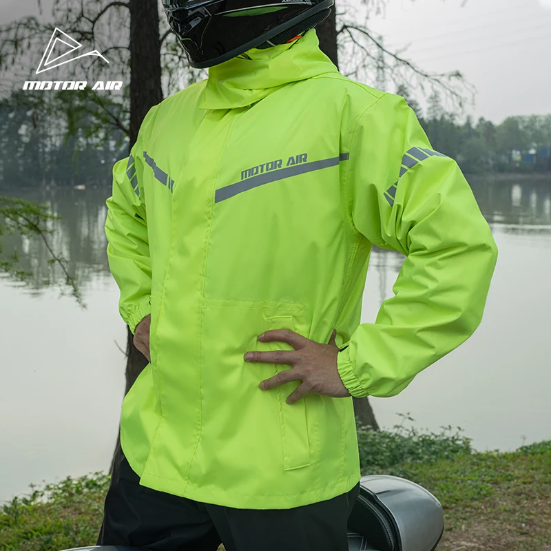 nuova-tuta-da-equitazione-pioggia-motociclista-impermeabile-pantaloni-antipioggia-divisi-2-pezzi-set-traspirante-profondo-antipioggia-riflettente-notturno-logo-di-sicurezza