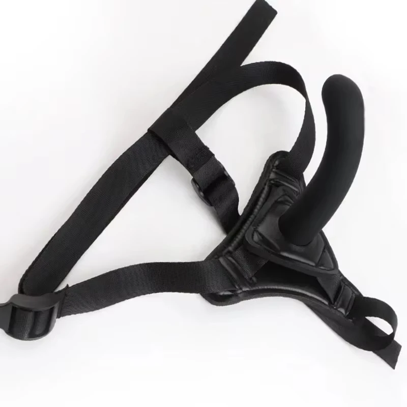 Adjustable Silicone Strap Artificial Penis Backband Set S M L Sizes Female Real Penis Underwear Lesbian Couples G-Spot Anal Vagi