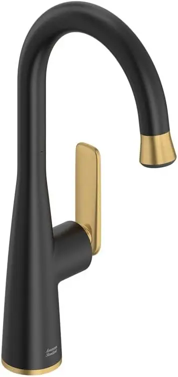 

1048274240 Aspirations Pull-Down Bar Sink Faucet, 1.8 GPM, Matte Black/Brushed Gold