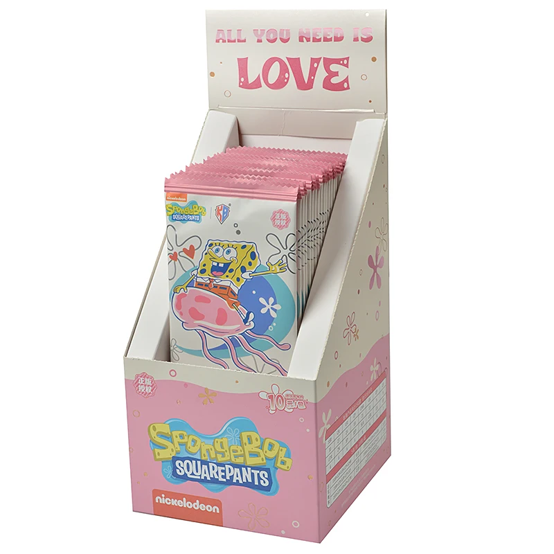 KABAO Original Anime SpongeBob SquarePants Patrick Star Card Collection Trading Cards Cartoon Funny Collection Cards Toy