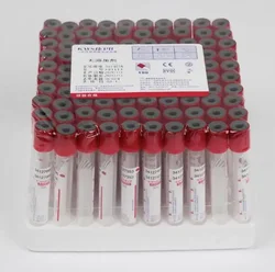 100PCS 5ml/10ml Medical Blood collection tube No additional  Centrifuge tube glass tube for one time