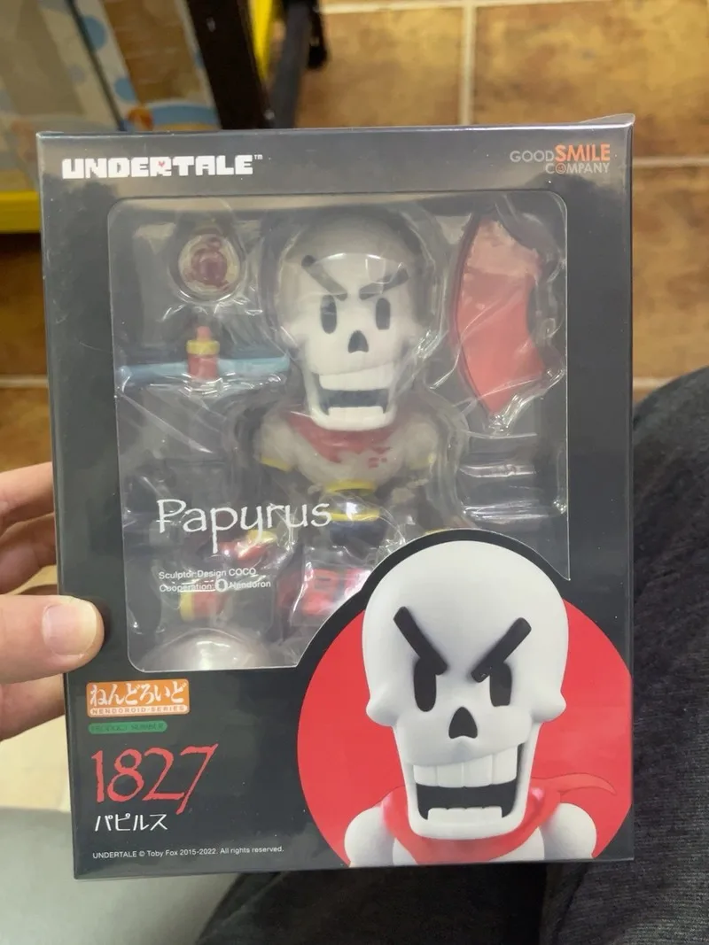 

Original Papyrus 1827 Undyne 1898 Sans 1826 Anime Portrait Model Toy Collection Gift