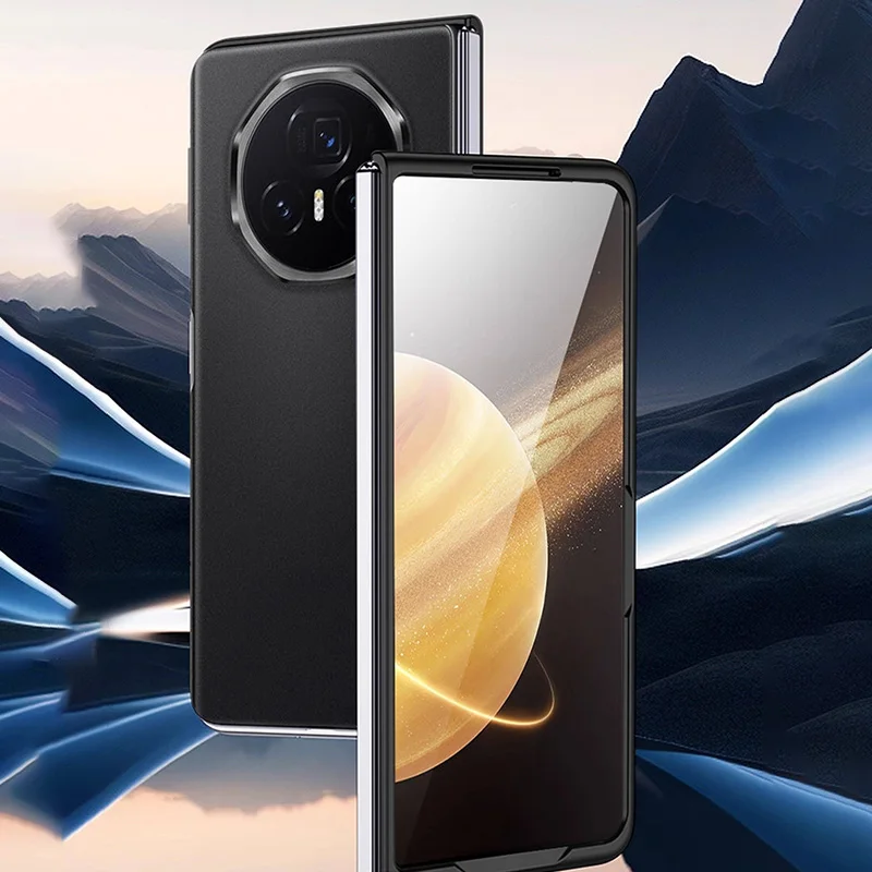 Etui na Honor Magic V5 V3, składane, z folią ze szkła hartowanego, odporne na wstrząsy, akcesoria ochronne na ekran. — zdjęcie produktu 5