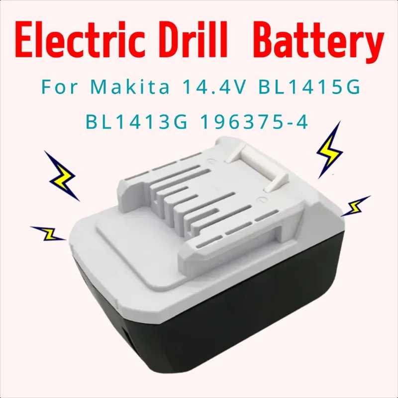 

For Makita 14.4V BL1415G BL1413G 196375-4 New Electric Drill Lithium - Battery