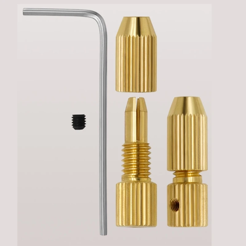0,8 mm-1,5 mm Bohrfutter, Mini-Elektro-Bohrfutter, Messing-Bohrfutter, Spannzangen-Bit