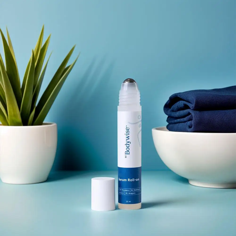 1 قطعة الجسم لفة على الكرة روزماري العناية بالشعر جوهر طويلة الأمد ترطيب مغذي مصل تعزيز العناية بالشعر لطيف