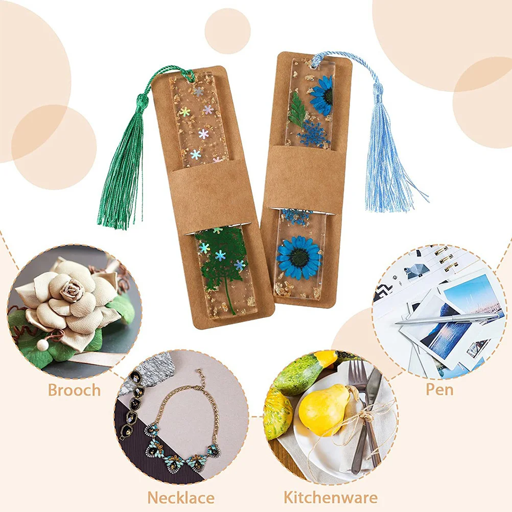 

30 Pcs Bookmark Card Holder Display Magnetic Making Supplies Sleeve Traditional Vintage Bookmarks