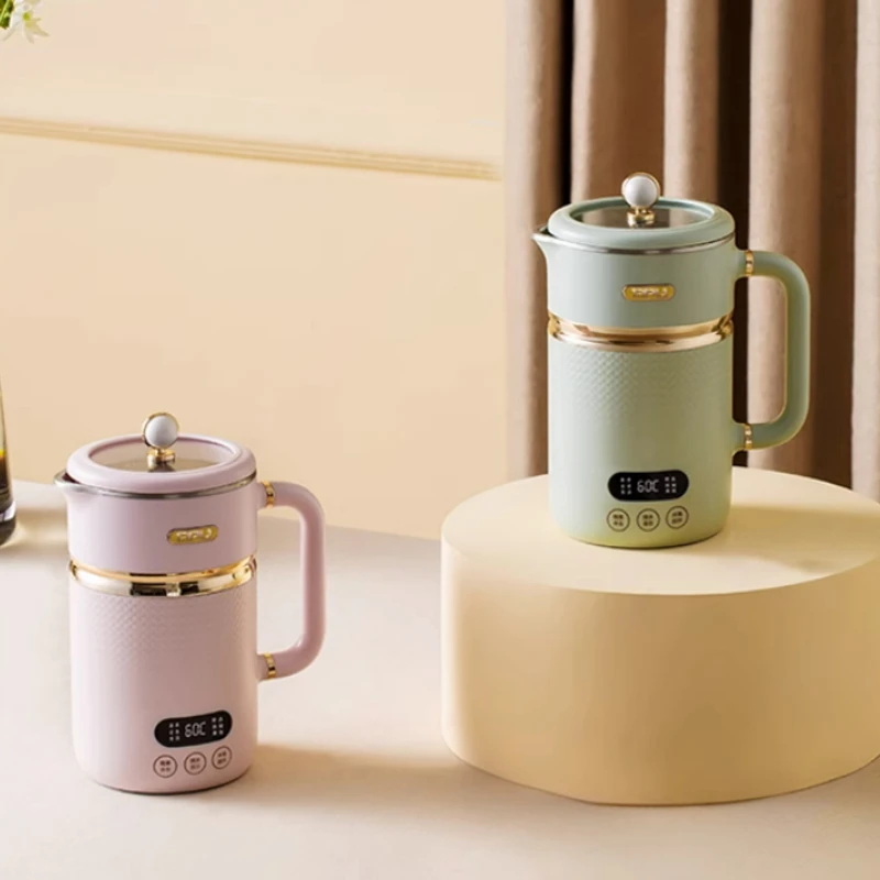 أوعية صحية محمولة عازلة للحرارة للمكتب متعددة الوظائف من الفولاذ المقاوم للصدأ غلاية أوتوماتيكية صغيرة كوب شاي بالأعشاب المزهرة المطبوخة