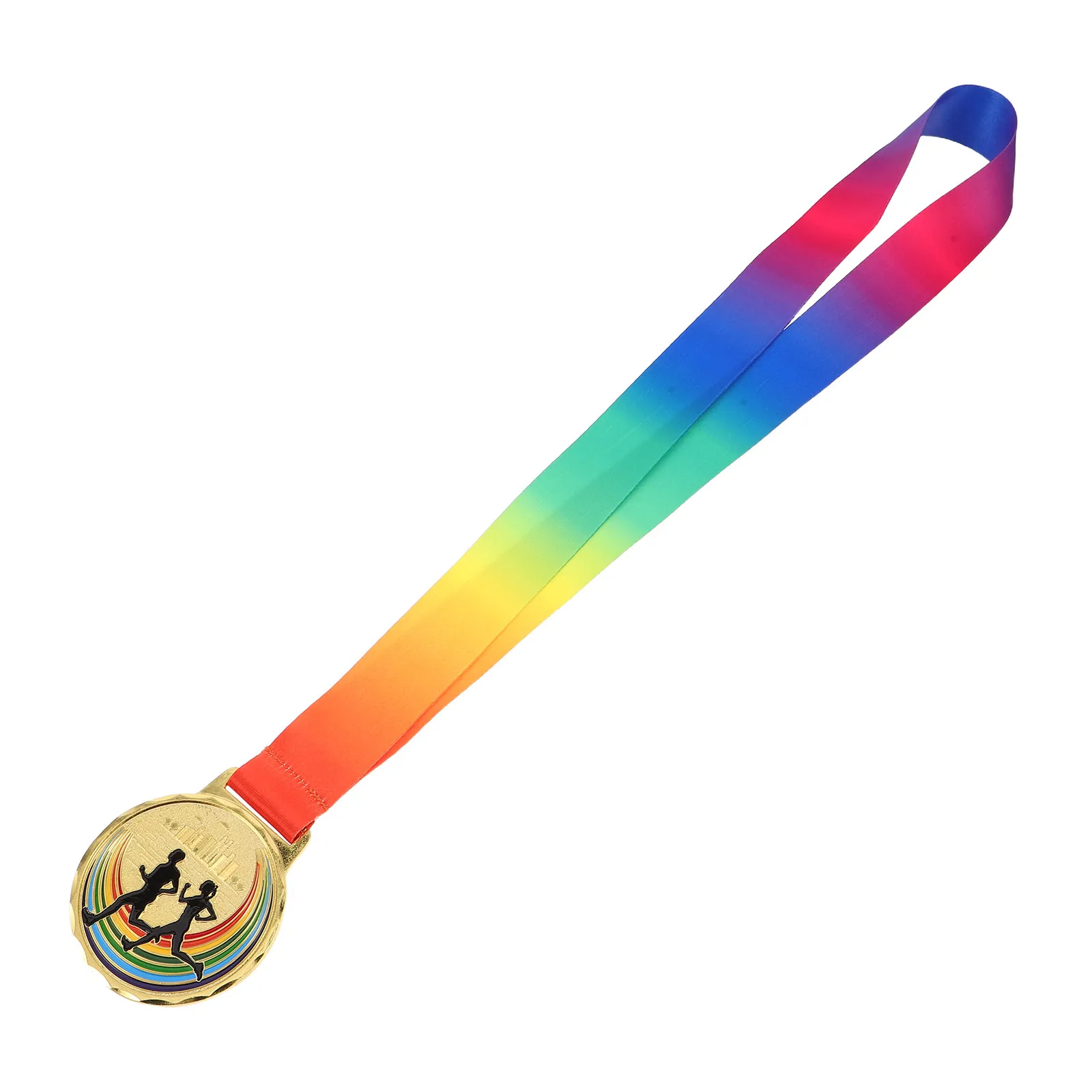 Sports Medal Zinc Alloy Lightweight Running Competition Award Medal for Track Field Events Marathon Races with Neck Lanyard