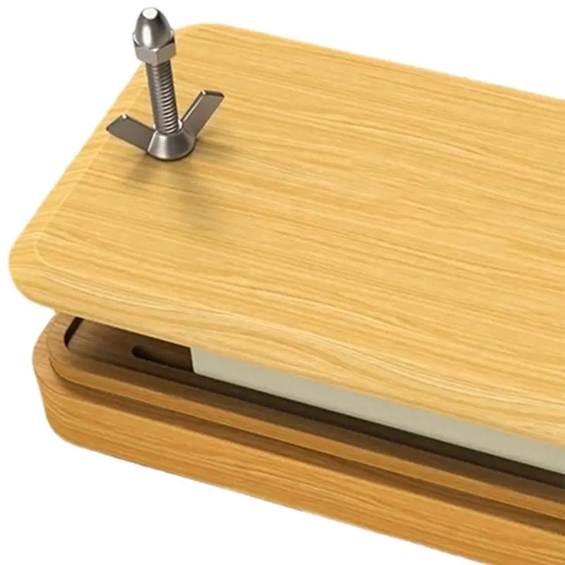 J1UL1N Bamboo Tofu Press With Built-In Strainer And Drip Tray, Ideal For 16Oz Tofu Blocks For Tofu Enthusiasts