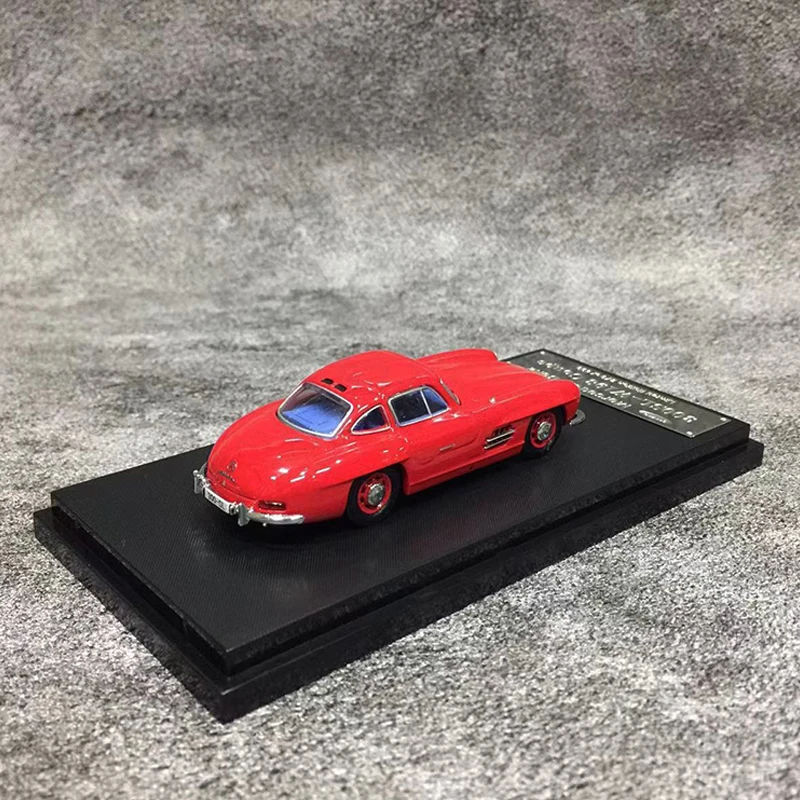 シーカー-モデルslw198 300slクーペ合金車,ダイキャスト車両コレクション,1:64