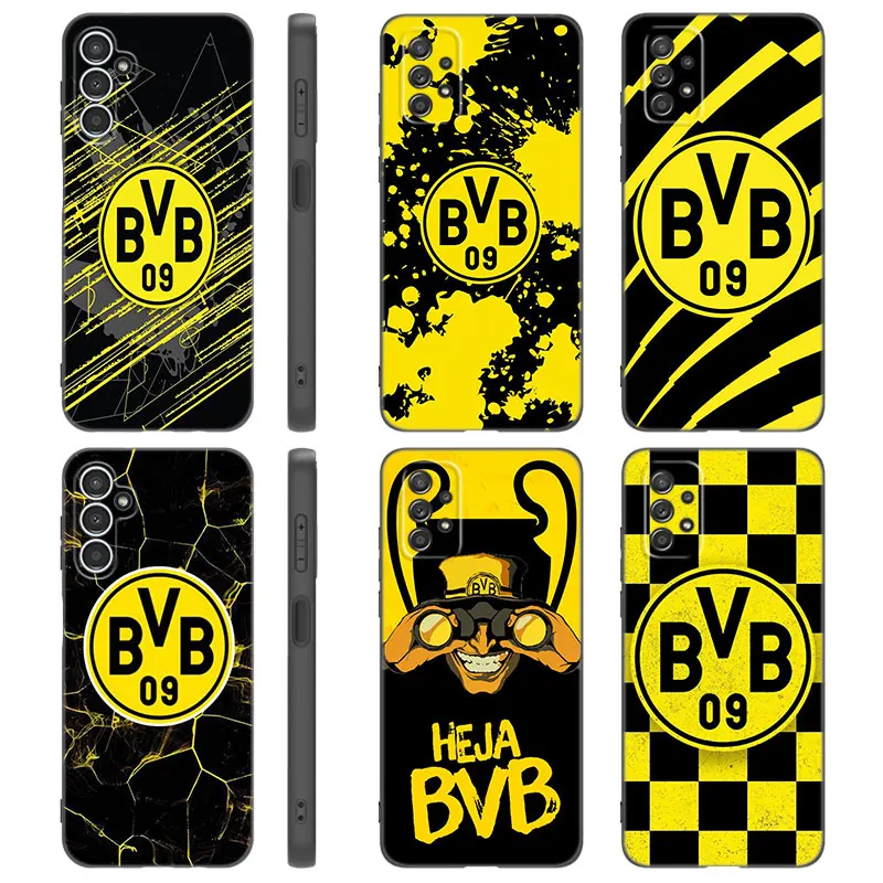 Borussia D-Dortmunds чехол для телефона Samsung A13 A22 A24 A32 4G A25 A34 A35 A52S A53 A54 A55 A73 5G A12 A14 A15 A23 A31 A33 A50