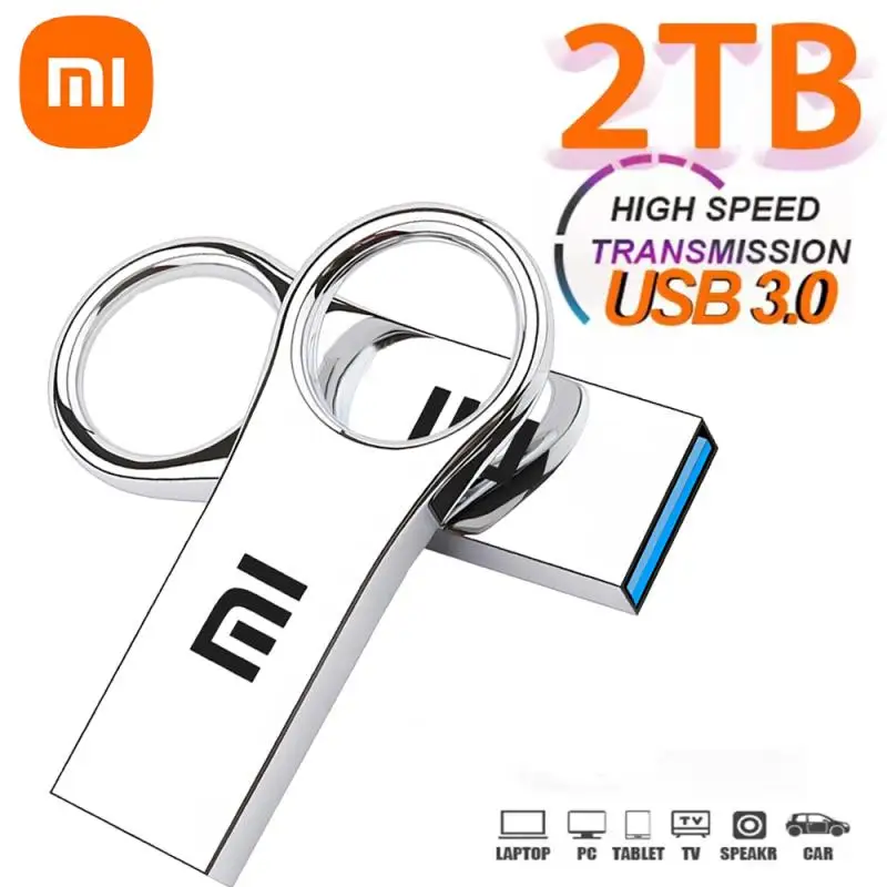 Оригинальный телефон Xiaomi, USB 3,0, металлические флэш-накопители, высокоскоростной флеш-накопитель, Usb-накопитель, портативная Usb-флэш-карта, адаптер, Новинка