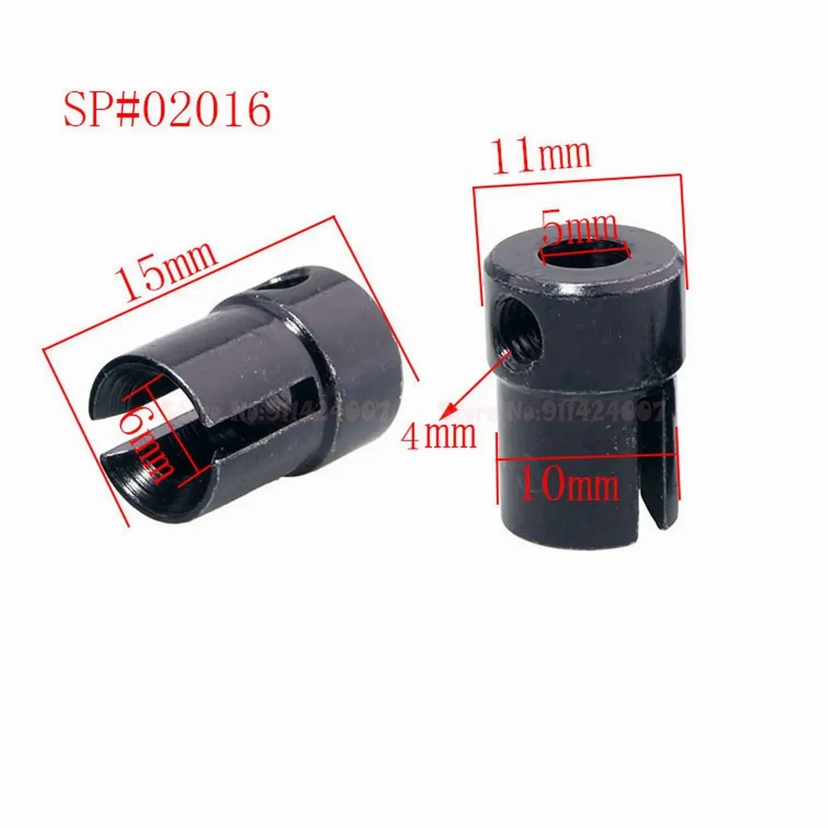 2pcs HSP 02016 02032 02033 02034 02168 08064 Universal Joint Cup A For RC 1/10 Off-Road Car Buggy Truck 94122 94188