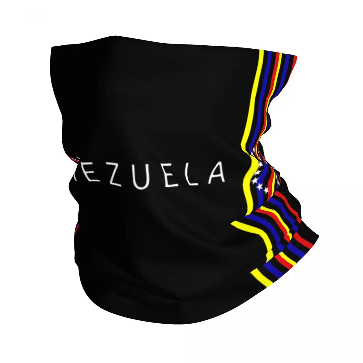 

Venezuela Flag Venezuelan Bandana Neck Cover Printed Face Scarf Warm Balaclava Outdoor Sports for Men Women Adult Washable