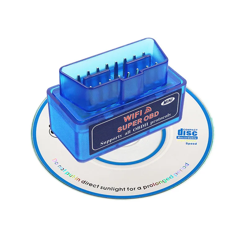 

10PCS MINI WIFI ELM327 V1.5 WIFI OBD2 supports Android /IOS system, car detector