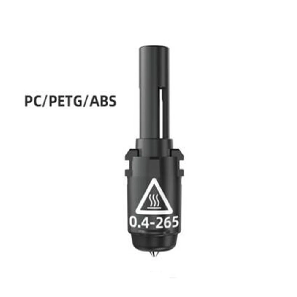 Boquilla de impresora 3D, accesorio mejorado para Kit de repuesto de impresora Adventurer 3/4, pieza de impresora 3D