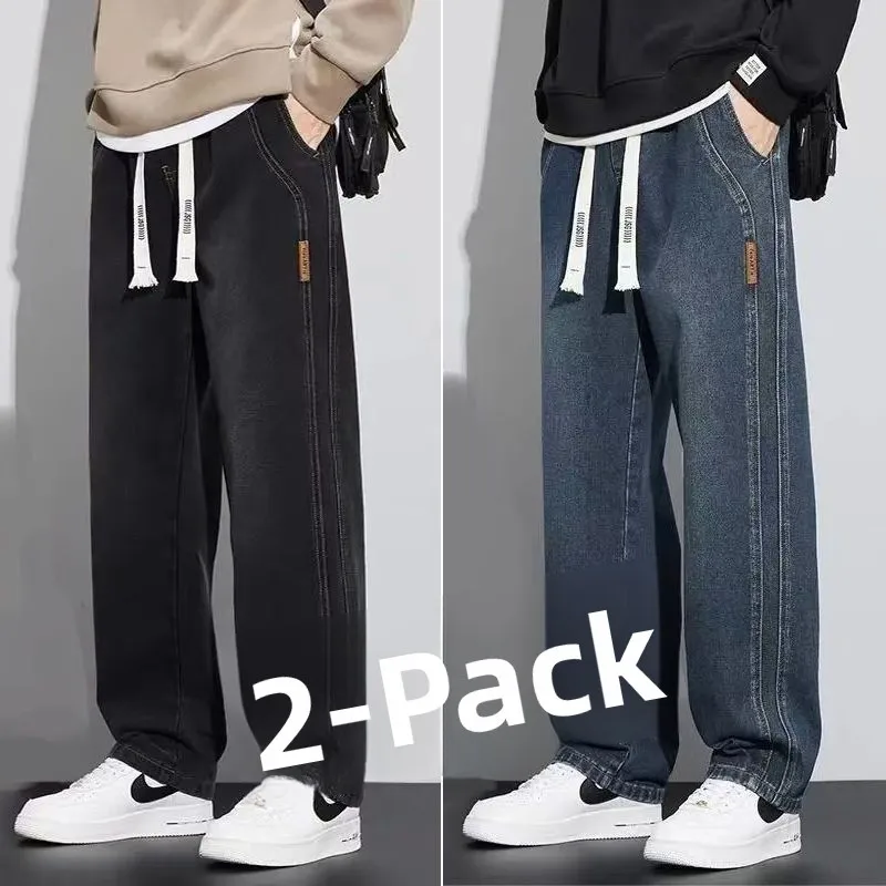Black + dark blue set of two