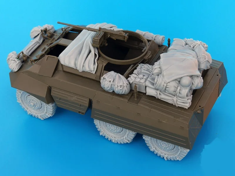 1:35 Scale Resin Die-cast Armored Vehicle Tank Chariot Parts Modification Does Not Include Unpainted Tank Model US M20