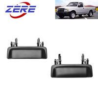 ZERE Left and Right Exterior Door Handle 2L5Z1022404BAA For Ford Ranger 01-10 Mazda B2300 B3000 B4000