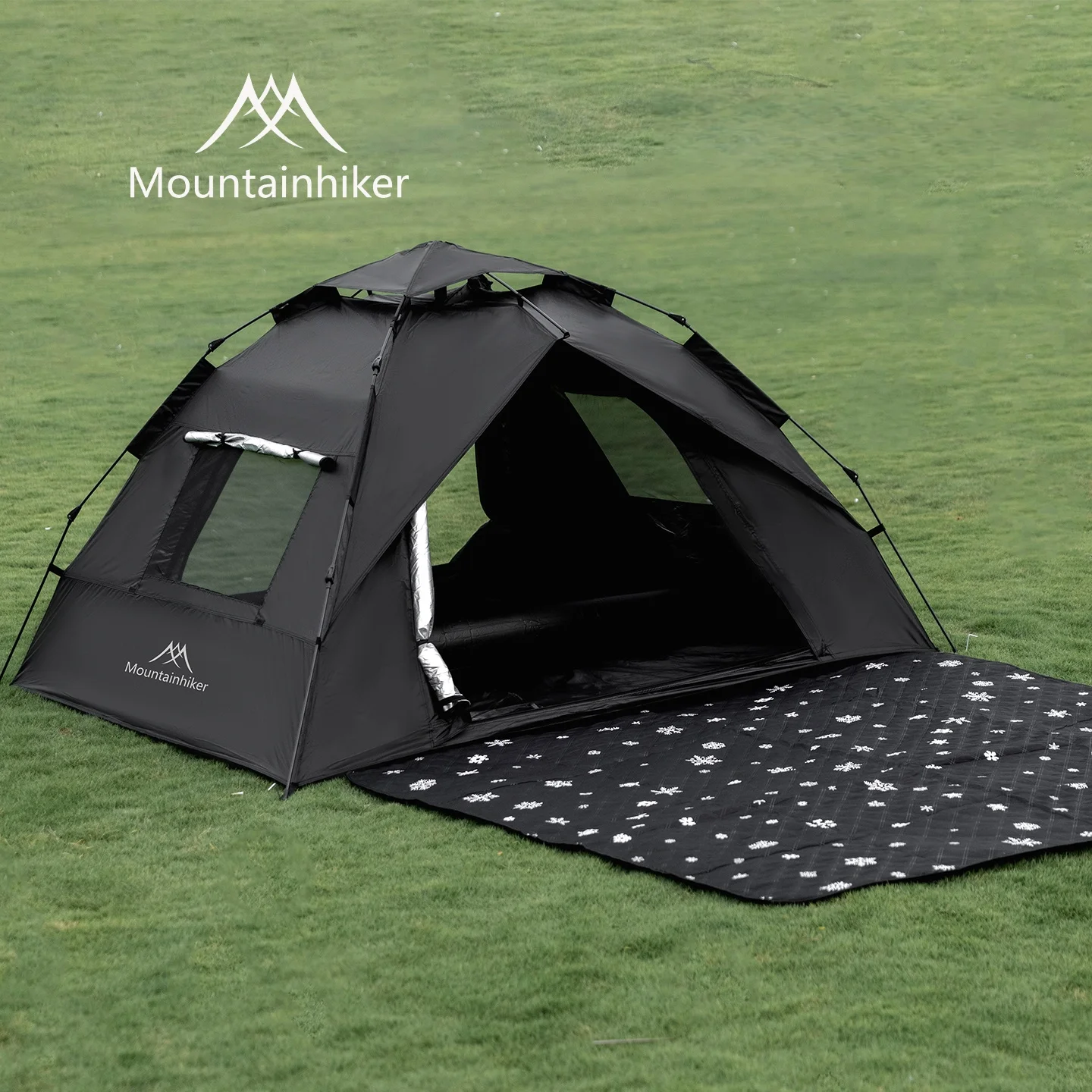 Outdoor Camping Tent Mountainhiker Portable Automatic No Build Quick Open Tent Picnic Park Thickened Sunscreen Waterproof Tent