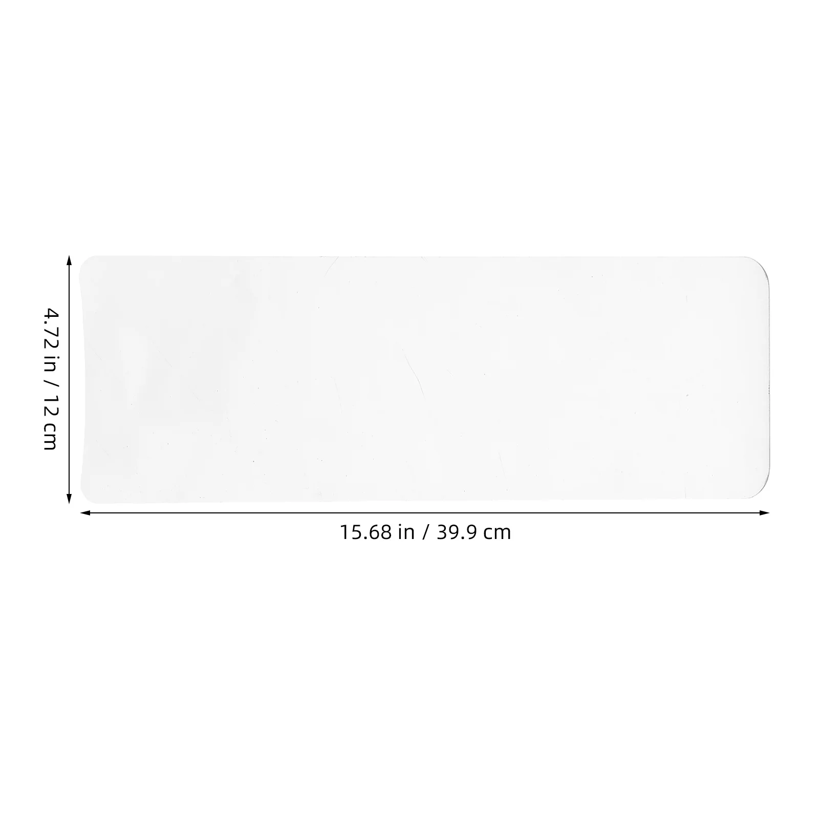 صبغة شعر شفافة من TOVINANNA مقاس 15.7 بوصة × 4.7 بوصة لوح إحباط شفاف لأداة تصفيف التلوين الدقيقة #3