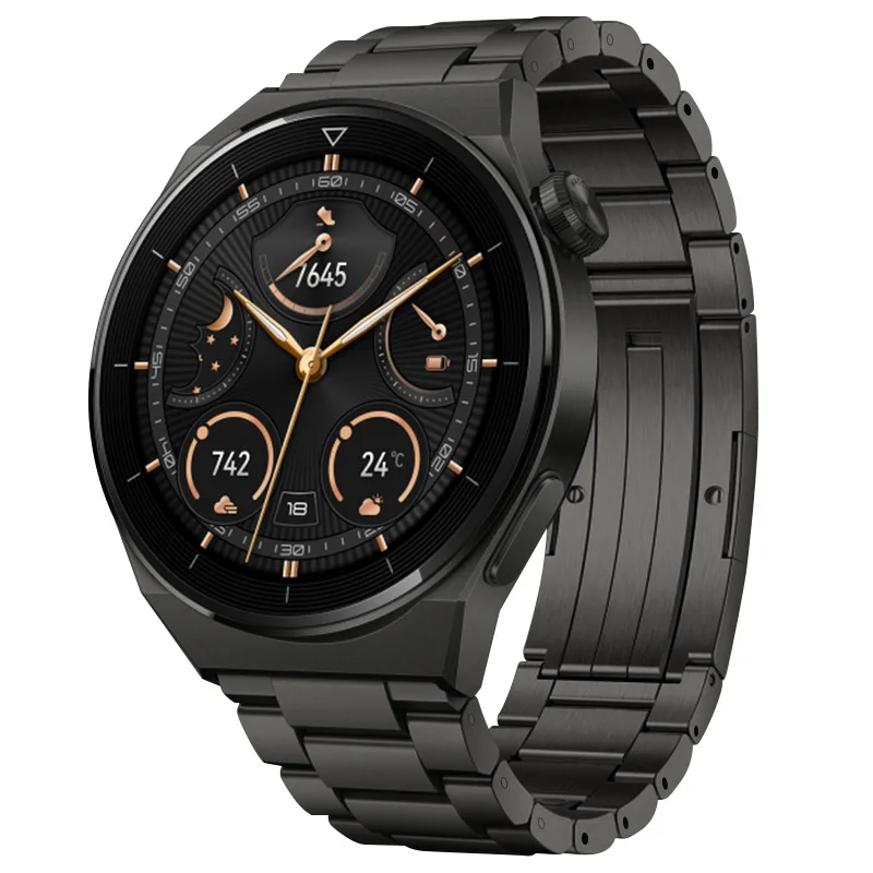 

Titanium Metal Watch strap For HUAWEI Watch 3 Pro new Band 22mm For HUAWEI GT 3 46mm/GT3/GT 2 46mm/GT2 Pro Bracelet Watchband
