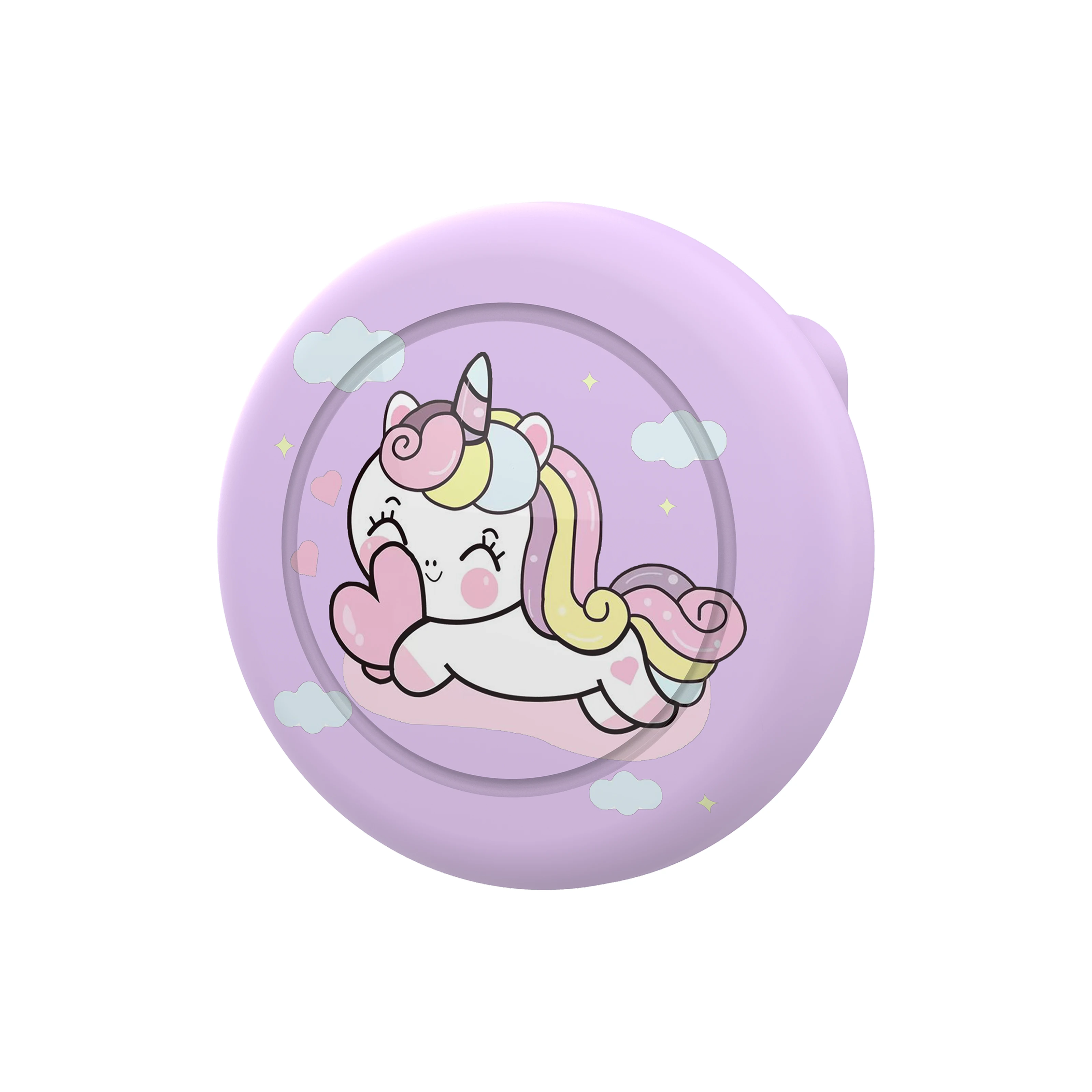 JSPTEC Cartoon brooch Security Bluetooth Tag Based on IOS Find My app Anti-lose Tracker Sound Locate Message Reminder Alarm