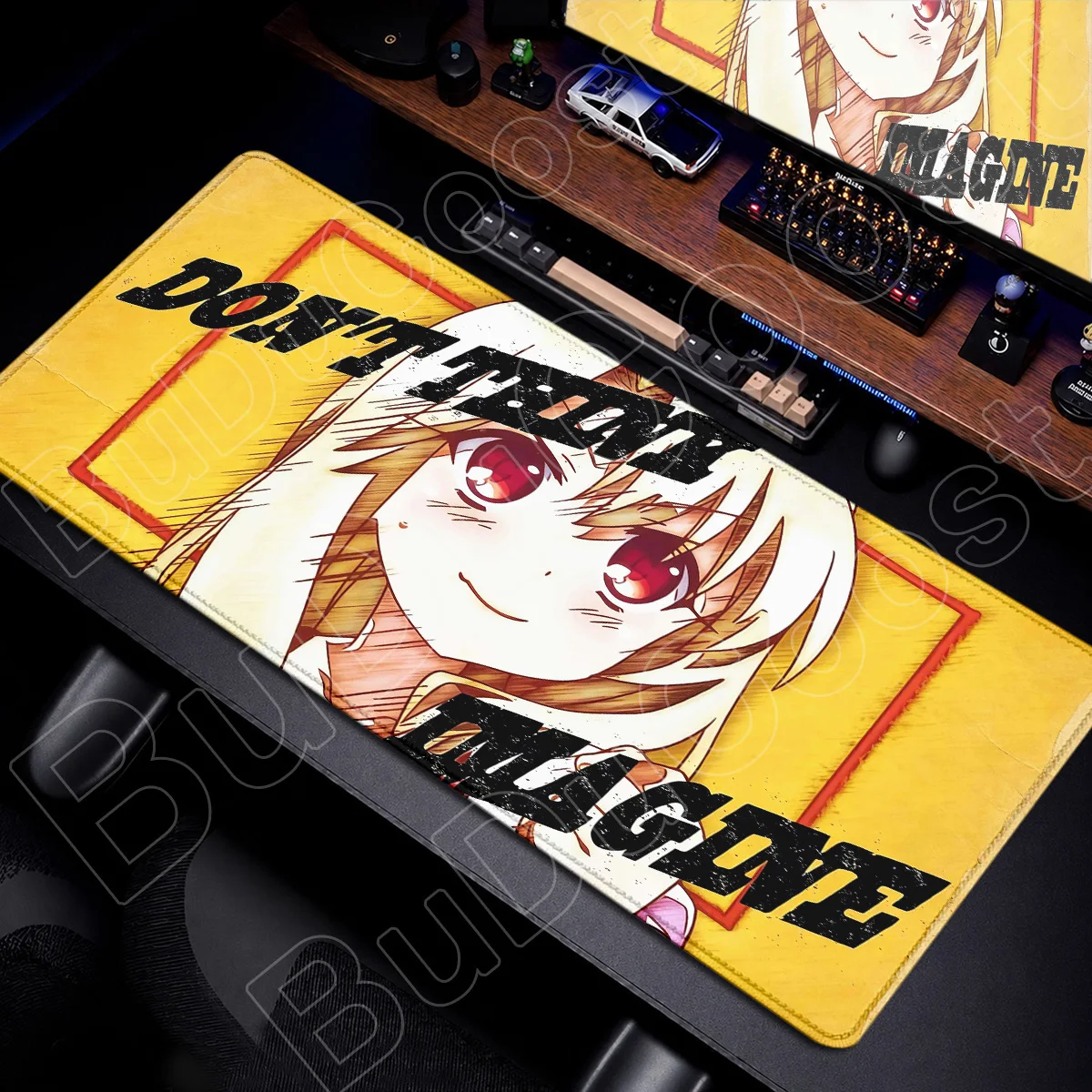 Locking Edge Gamer Büro-Computer-Tastaturmatte Fate Kaleid Liner Prisma Illya Große Erweiterte Anime-Mausunterlage XXL Speed Schreibtischunterlage – Detail 14