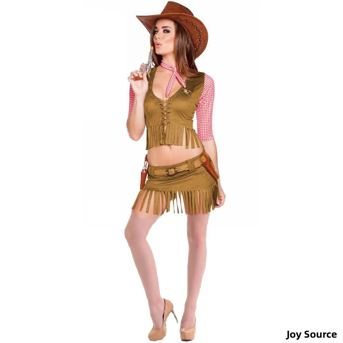 Ladies Western Cowboy Pirate Stage Performance Costume Nightclub Bar Jazz Dance Cosplay loween Ladies Special Wear