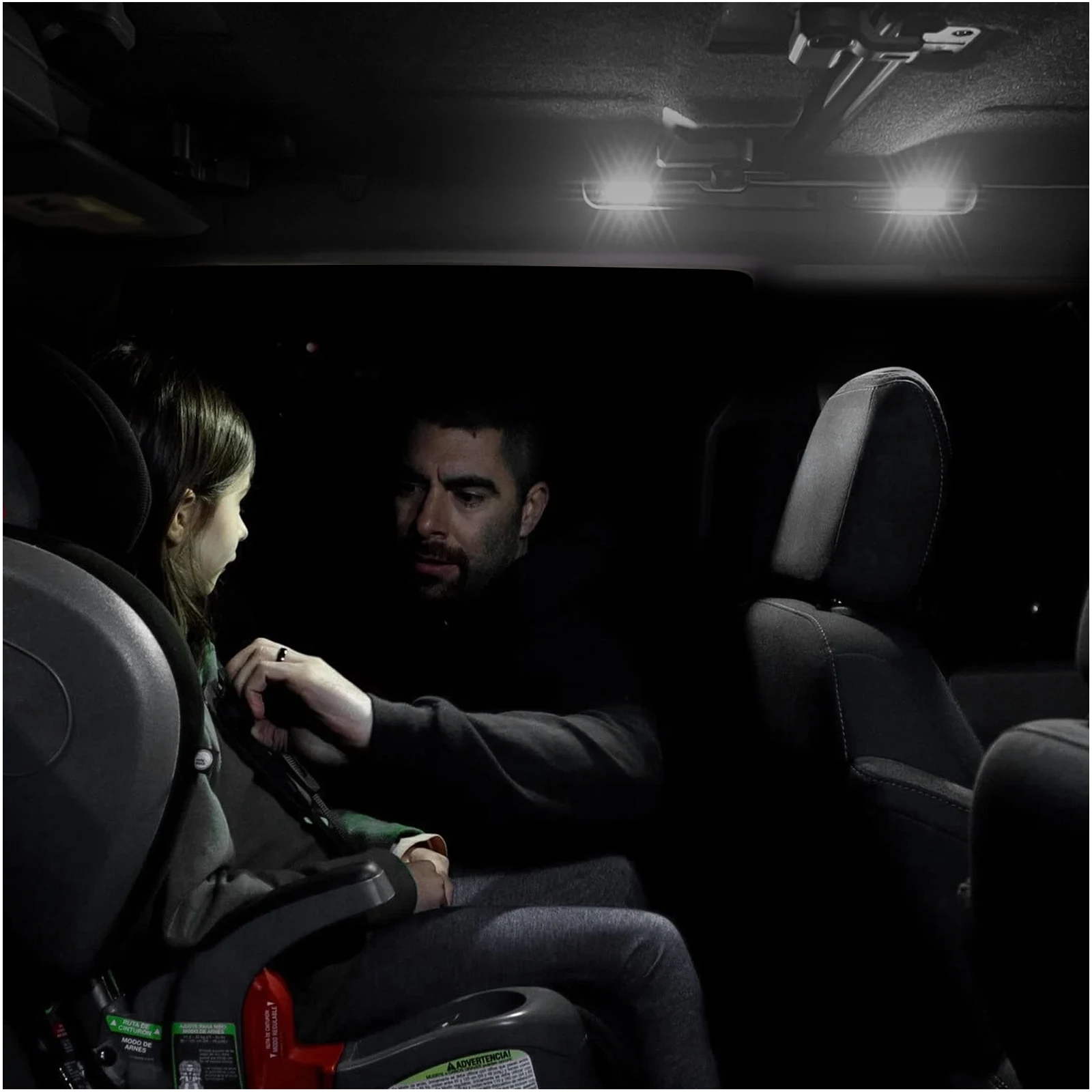 Car Reading light LED Interior Dome Light Atmosphere light Modification Upgrade Accessories For Ford Bronco 2021 2022 2023 2024