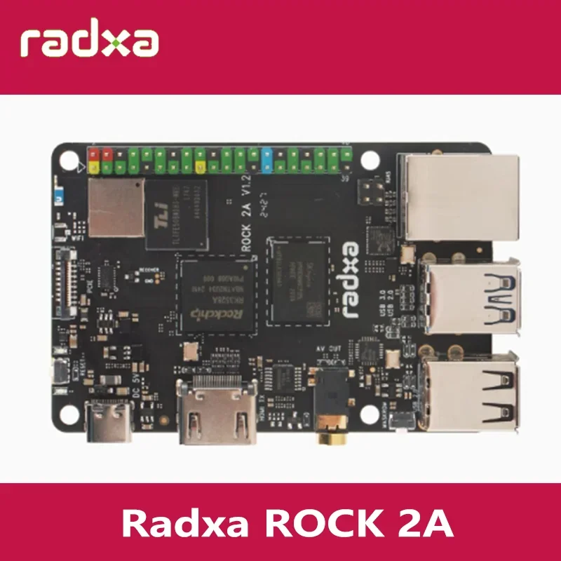 

Radxa ROCK 2A RK3528A Quad-Core MultiMedia Board, Support 4k WiFi6/Bluetooth 5.4